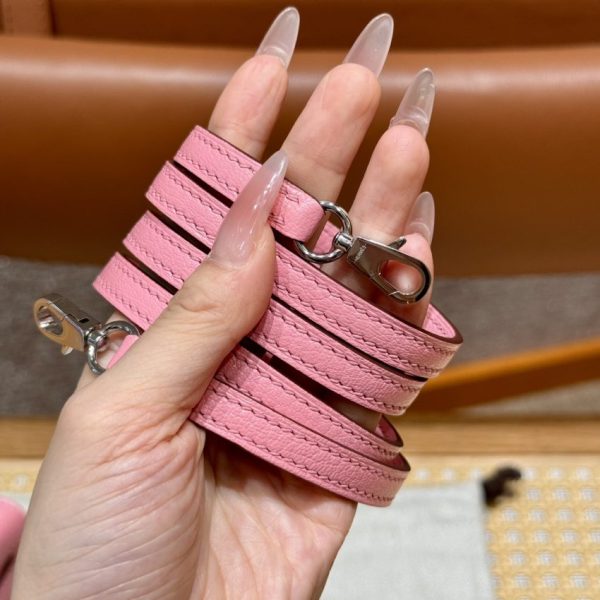 Replica Hermès Kelly Rose Confetti - high-quality designer bag dupe