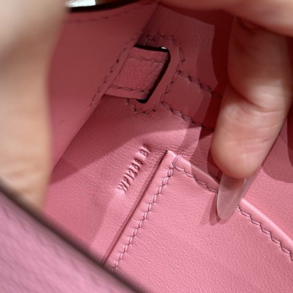 Replica Hermès Kelly Rose Confetti - top-grade luxury bag dupe