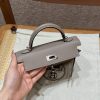Fake Hermès Kelly Gris Asphalte - elite factory replica handbag