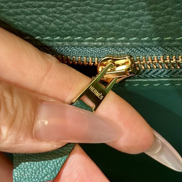 Replica Hermès Kelly Malachite Togo - designer handbag clone