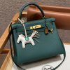 Replica Hermès Kelly Malachite Togo - 1:1 premium replica handbag