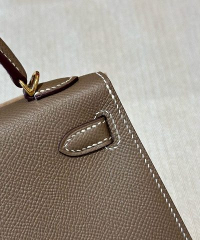 Replica Hermès Kelly Etoupe - 1:1 premium replica handbag