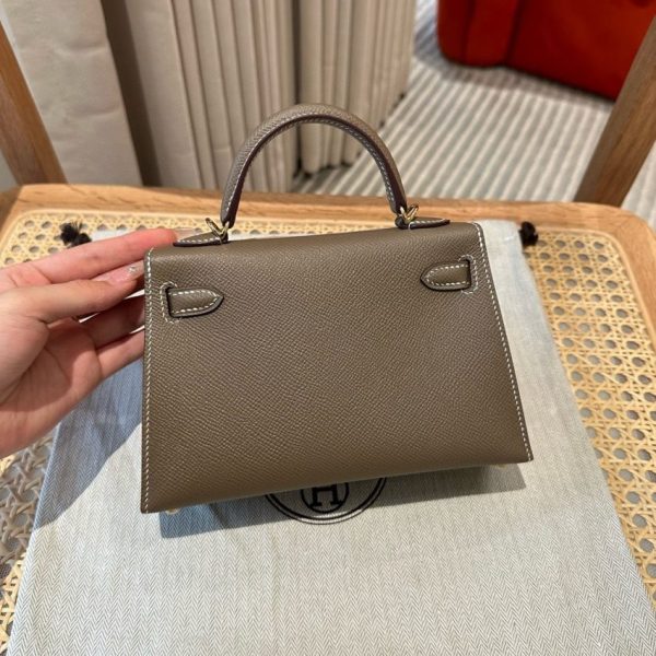 Réplica de bolso Hermès Kelly Etoupe: réplica premium 1:1