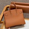Replica Hermès Birkin Brown Gold Togo - designer handbag clone
