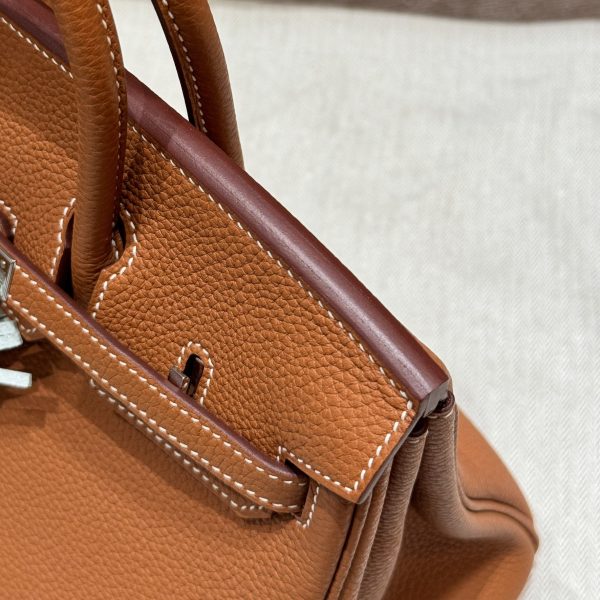 Replica Hermès Birkin Brown Gold Togo - premium superclone handbag
