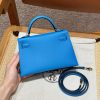 Replica Hermès Kelly Blue Fruda Epsom - elite factory replica handbag