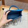 Replica Hermès Kelly Blue Fruda Epsom - high-quality designer bag dupe