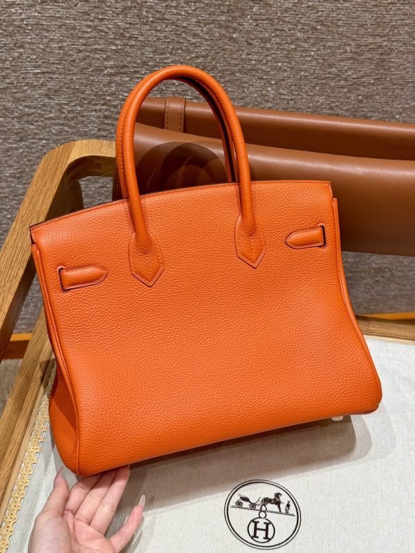 Hermes Birkin Orange Togo Gold