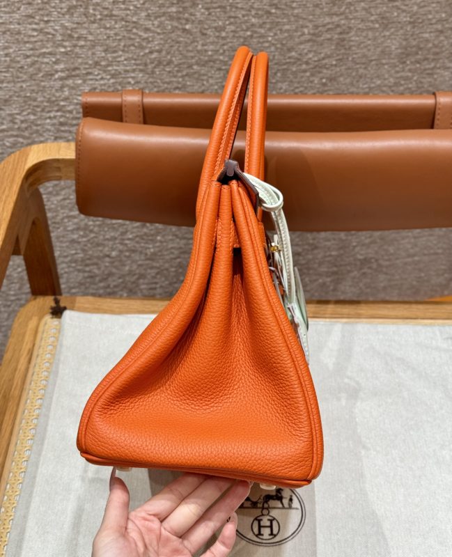 Hermes Birkin Orange Togo Gold