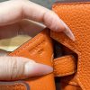 Fake Hermès Birkin Orange Togo Gold - high-end replica designer purse