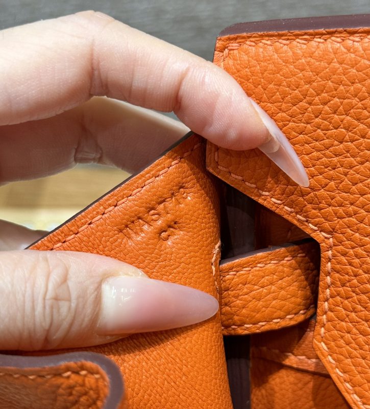 Hermes Birkin Orange Togo Gold