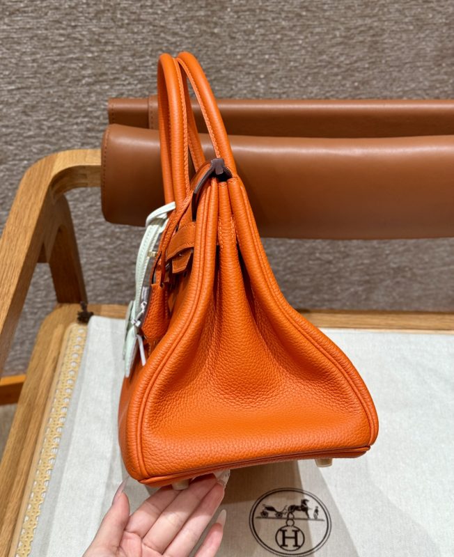 Hermes Birkin Orange Togo Gold