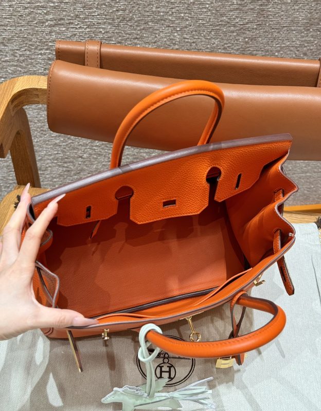 Hermes Birkin Orange Togo Gold