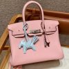 Fake Hermès Birkin Rose Sakura Togo - top-grade luxury bag dupe