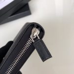 prada-saffiano-long-wallet-black-silver-gallery-3