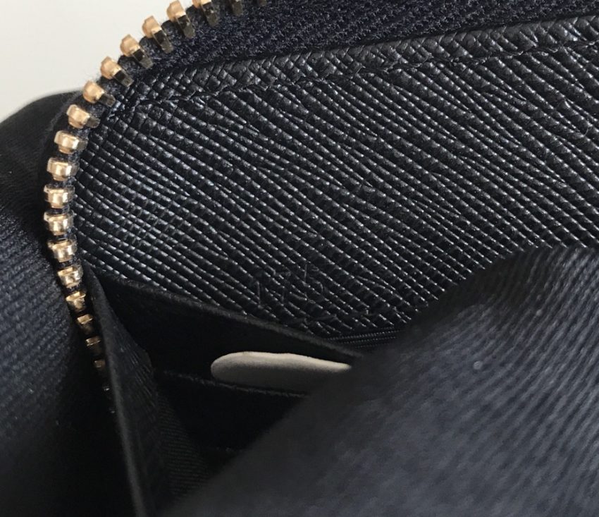 prada-saffiano-long-zipper-wallet-black-gallery-2