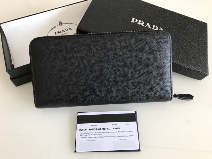 prada-saffiano-long-zipper-wallet-black-gallery-5