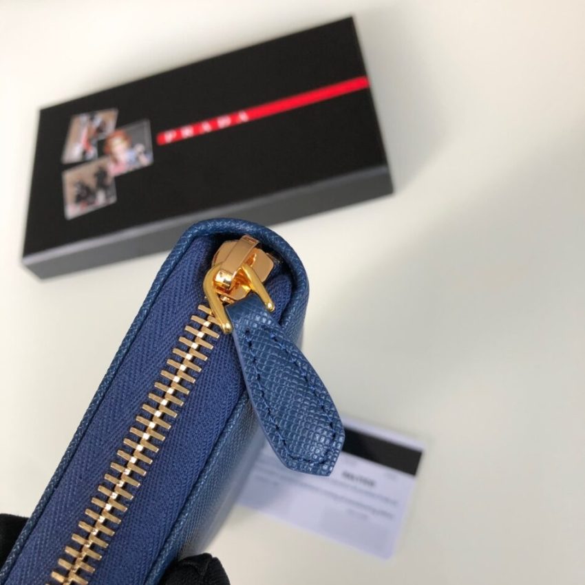 prada-saffiano-long-zipper-wallet-blue-gallery-2