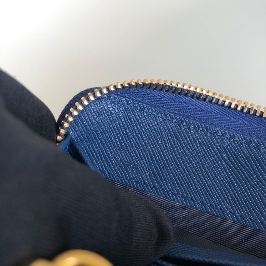 prada-saffiano-long-zipper-wallet-blue-gallery-7
