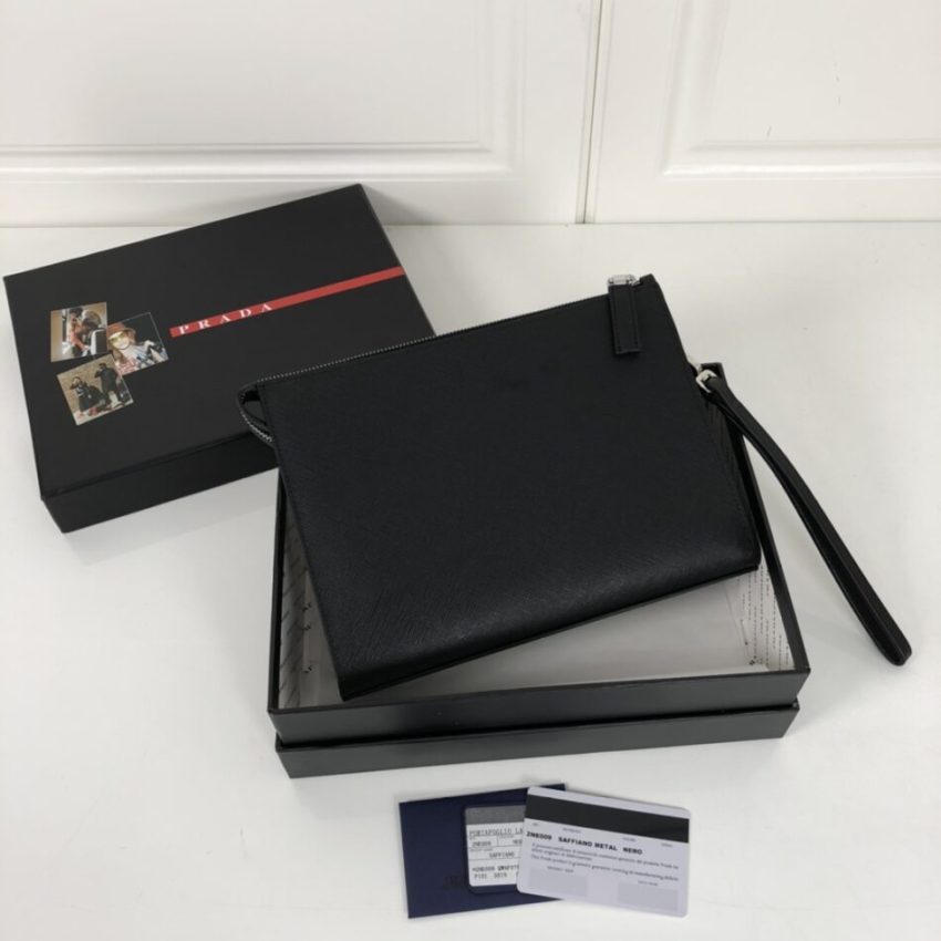 prada-saffiano-pouch-silver-gallery-2