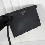 prada-saffiano-pouch-silver-gallery-5