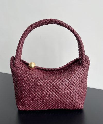 Bottega Veneta Tosca Burgundy Λεπτομέρεια 3