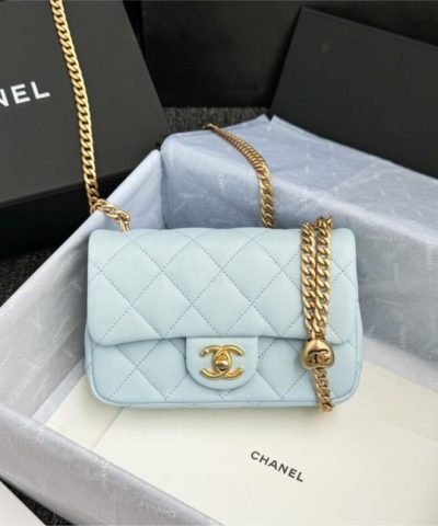 CHANEL 23P Love Flip Bag - chanel flap bag dupe front view