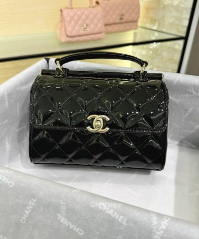 CHANEL 23 Patent Box Bag
