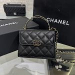 CHANEL 23k Kelly Handle - chanel kelly handle replica front view