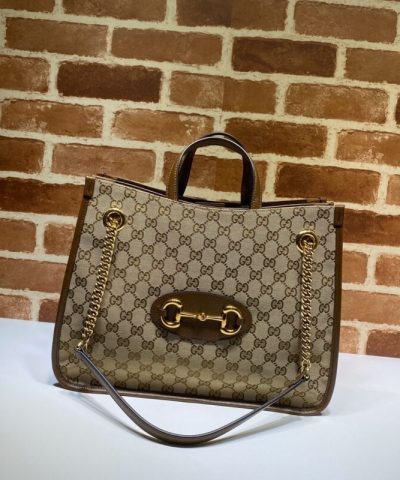 Replik Gucci 1955 Horsebit Tote Bag Medium