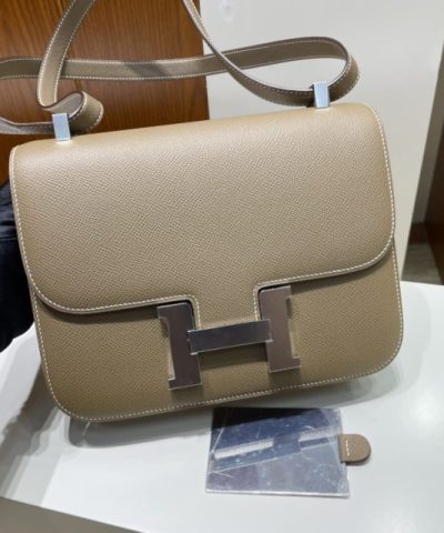 Replica Hermès Constance 24 cm Etoupe