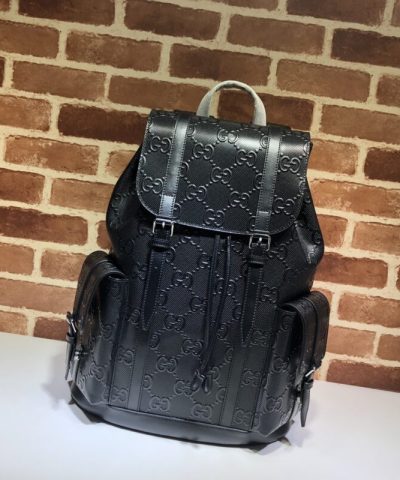 Réplica de Mochila Média Gucci Preta