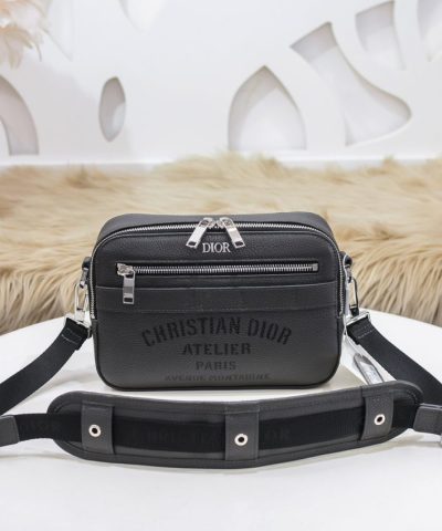 Replica Dior Safari -laukku Musta Jacquard