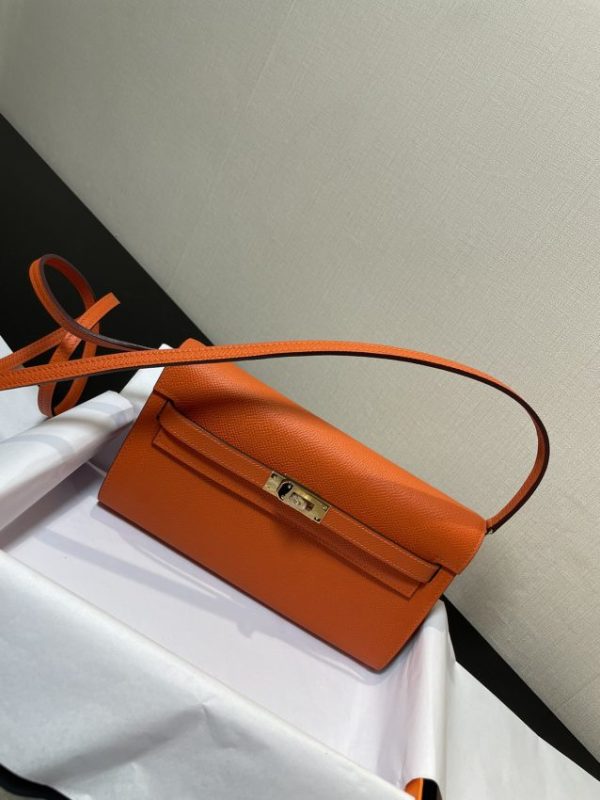 Replica Hermès Kelly Elan Orange