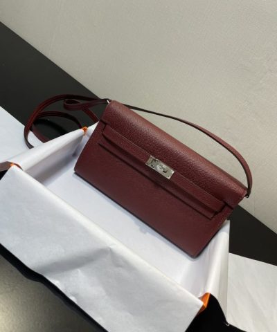 Replika Hermès Kelly Elan Bordeaux