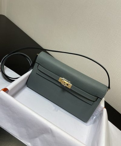 Αντίγραφο Hermès Kelly Elan Πράσινο της Μέντας