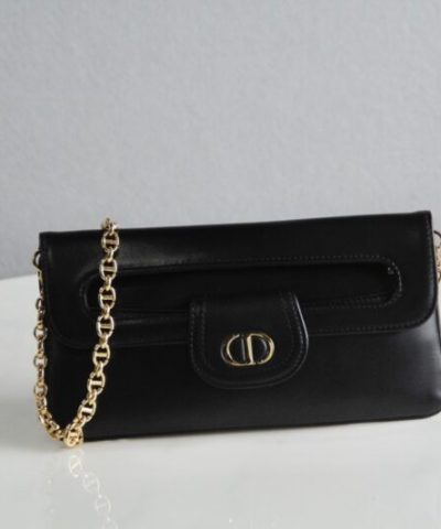 Replika torebki Dior Double Bag w kolorze czarnym