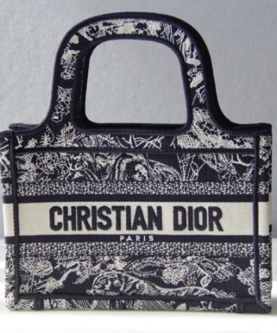 Replica Dior Tote Book Mini Reverse Jouy