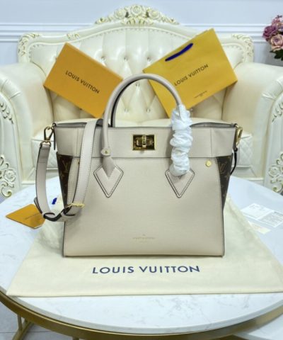 Replica Louis Vuitton On My Side White