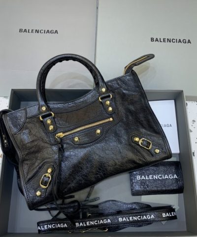 Replica Balenciaga Agneau Black