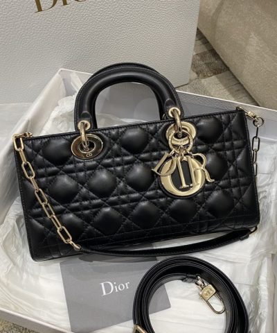 Replica Dior Lady D – Joy iso laukku musta