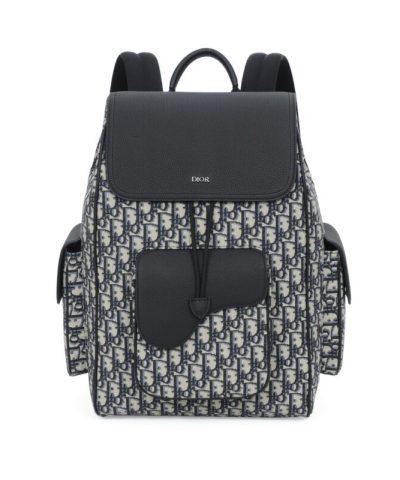 Réplica da mochila Dior Saddle Bege