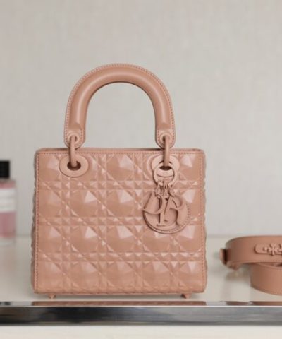 Réplica Lady Dior Ultramatte Apricode Grid Abc