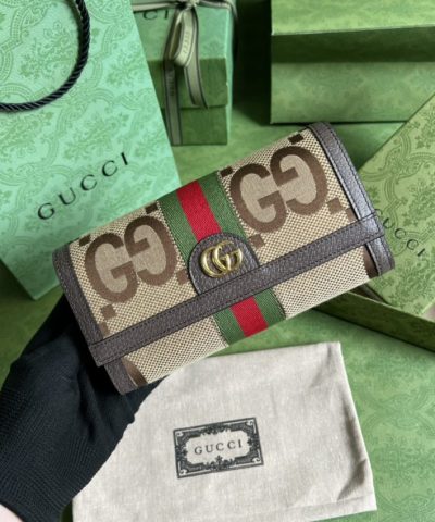 Replik Gucci Ophida Jumbo Lange Brieftasche