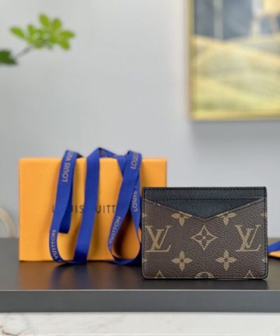 Louis Vuitton Kartenetui Braun