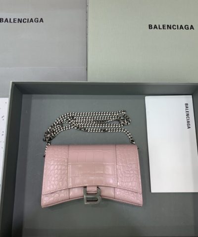 Αντίγραφο Balenciaga Κλεψύδρας σε Αλυσίδα Ροζ