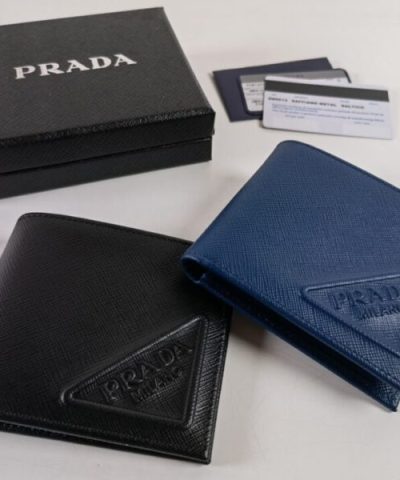 Portafoglio bifold replica Prada