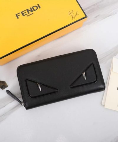 Réplica da carteira Fendi Black Eyes
