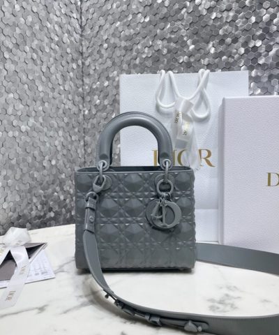 Replica Lady Dior Ultramatte Gri Grid Abc