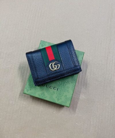 Αντίγραφο Gucci Ophidia Compact Μαύρο Πορτοφόλι
